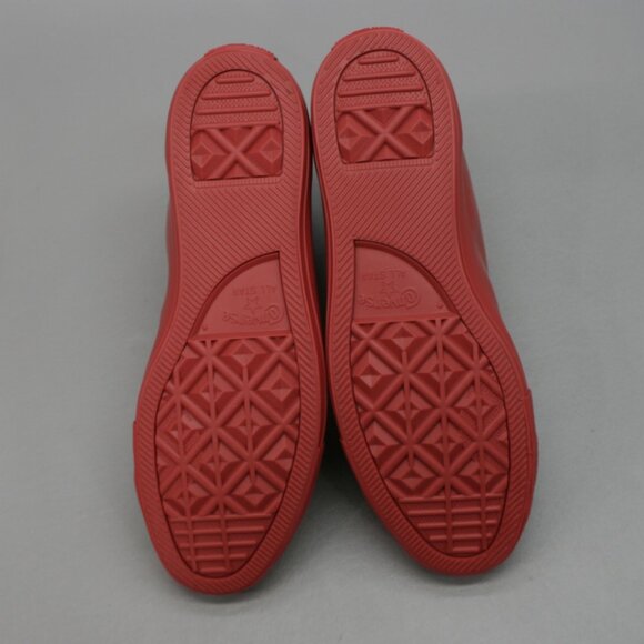 Converse Men's 9/Ladies 11 Red Rubber Waterproof Rain Shoes Sneakers Gym 144744C - Picture 9 of 12